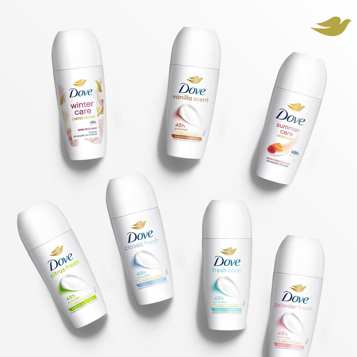 Fresh Roll On Antiperspirant 48h Of Sweat & Odour Protection, 3x50ml