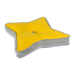 Star Shaped Floor Cushion | Yellow