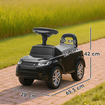 AIYAPLAY Land Rover Licensed Ride On Car For Toddlers 18-36 Months