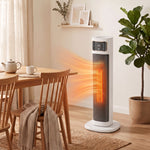 Portable Space Heater, 2000w Electric Ceramic Heater With 4 Modes