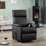 Townsend Electric Lift Assist Rise And Recline Chair | Black