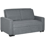 Modern 2 Seater Sofa Bed Click Clack Couch Sleeper