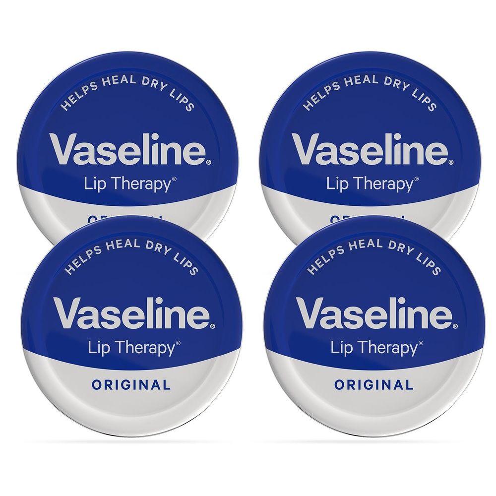 Lip Therapy Petroleum Jelly, Original 20gm Hydrating Lip Balm | Set-of-4