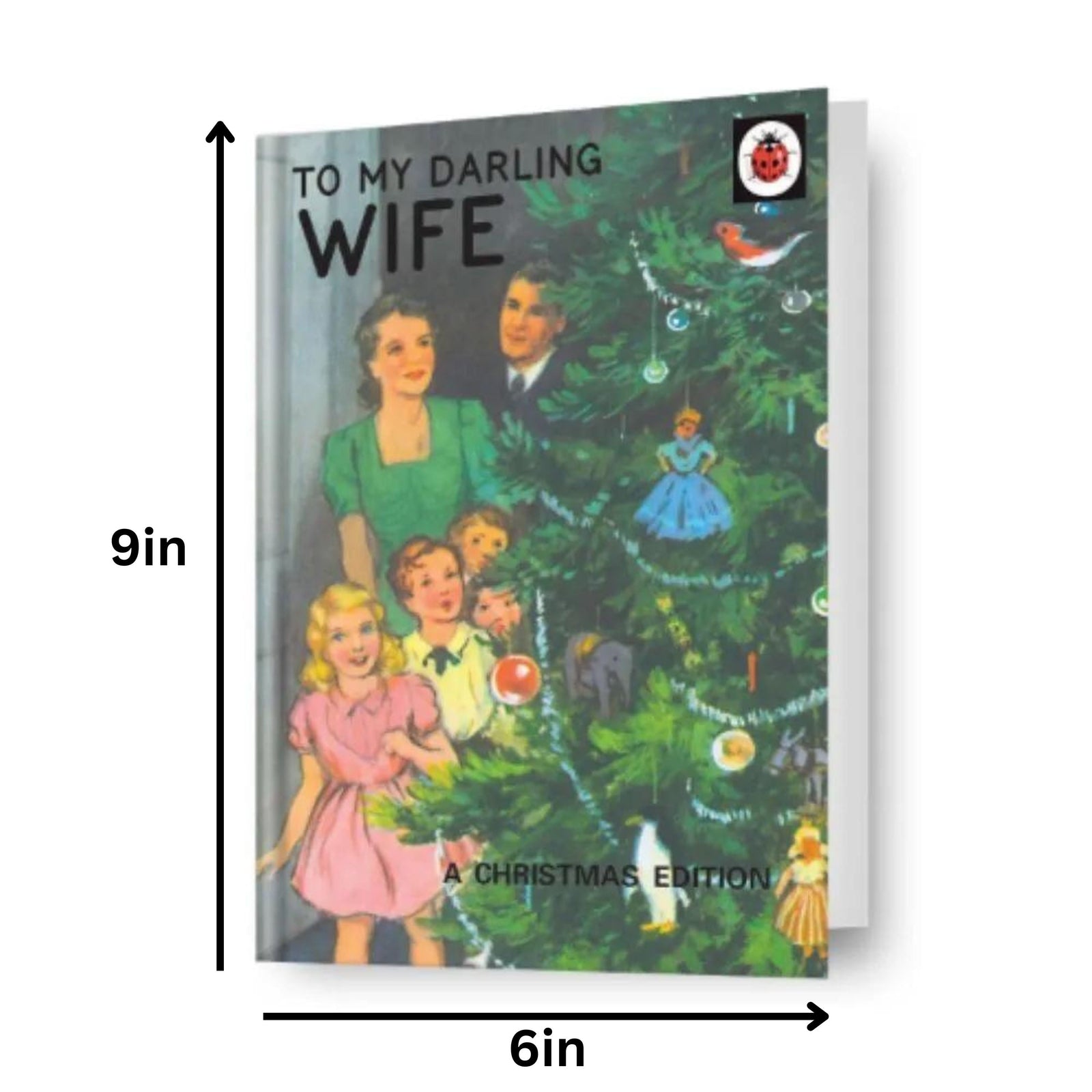 Darling Wife' Christmas Card Official Product
