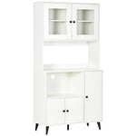 Freestanding Kitchen Cabinet With Adjustable Shelves