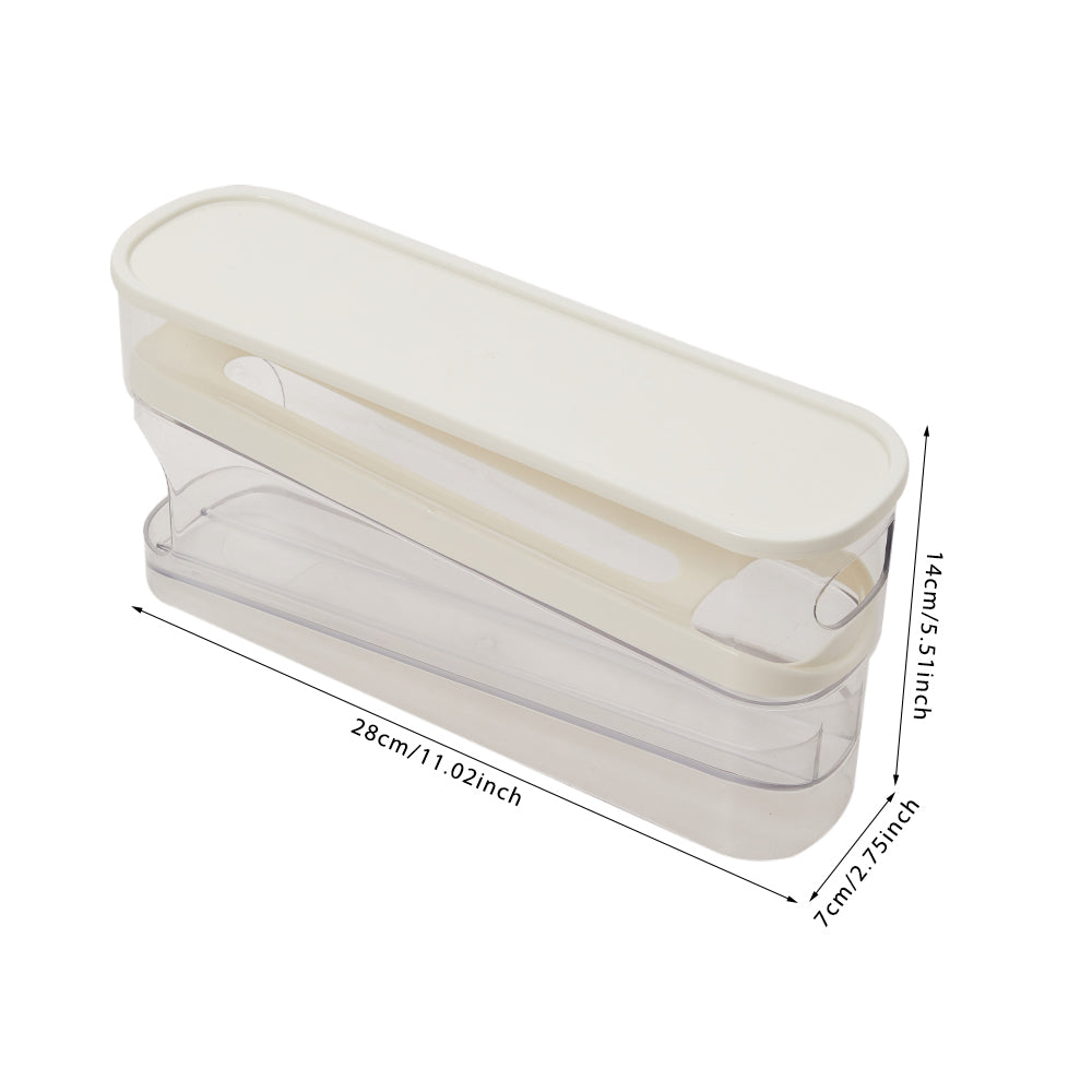 2-layer Scrolling Egg Holder Storage Rack