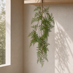 Artificial 100cm Hanging Maidenhair Fern Plant Dark Green