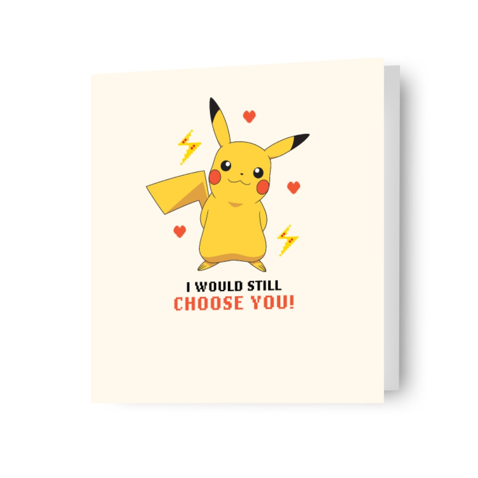 Pikachu 'i Would Still Choose You!' Valentine's Day Card Official Product