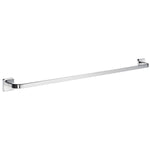 Polished Chrome Towel Rail Wall Mounted Bathroom Storage | 800mm Length | Polished Chrome
