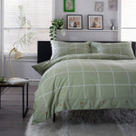 Crossley Heath 100% Cotton Duvet Set – Classic Comfort, Everyday Luxury | Super King | Green