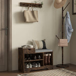 Upholstered Entryway Shoe Bench With Storage Drawer | One Size | Brown