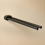 Swivel Towel Rack Matt Black Architect Sp (40cm)