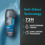 Men+care Antiperspirant Roll On Clean Comfort 72h Protection, 6x50ml
