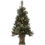 4ft Prelit Christmas Tree, 100 Led Lights, Modes