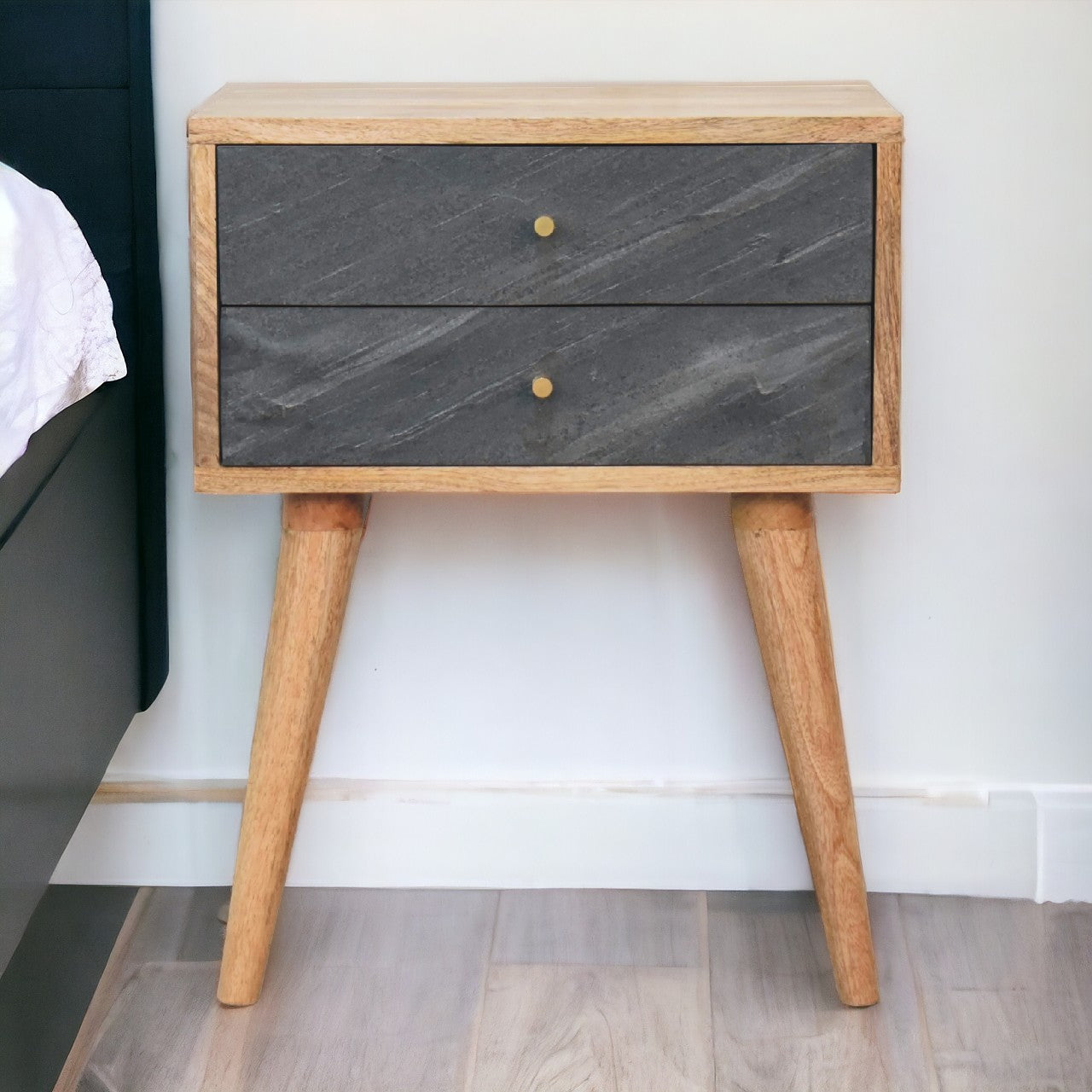Solid Wood Slade Bedside