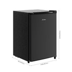 46l Chest Freezer With Drawer | Black