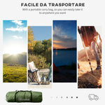 4-6 Persons Camping Tent Dome Family Travel Group Hiking | Dark Green
