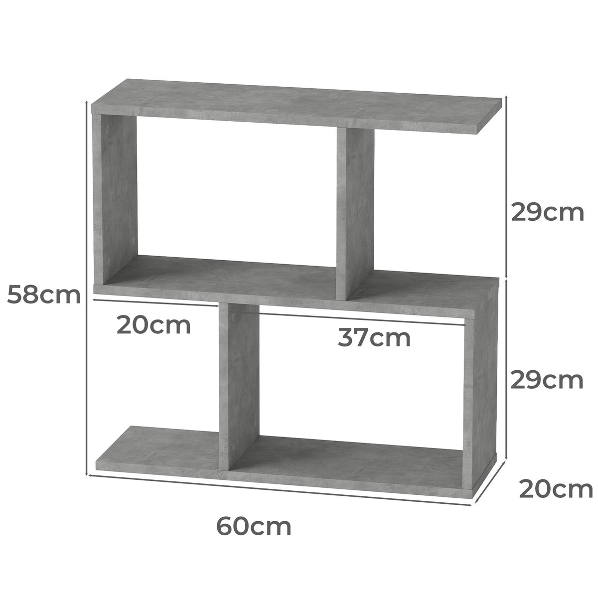 Levede Narrow Side Table Slim End Sofa Table Living Room Storage Modern