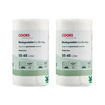 Biodegradable Bin Bags 55-65l | Set of 50 | White