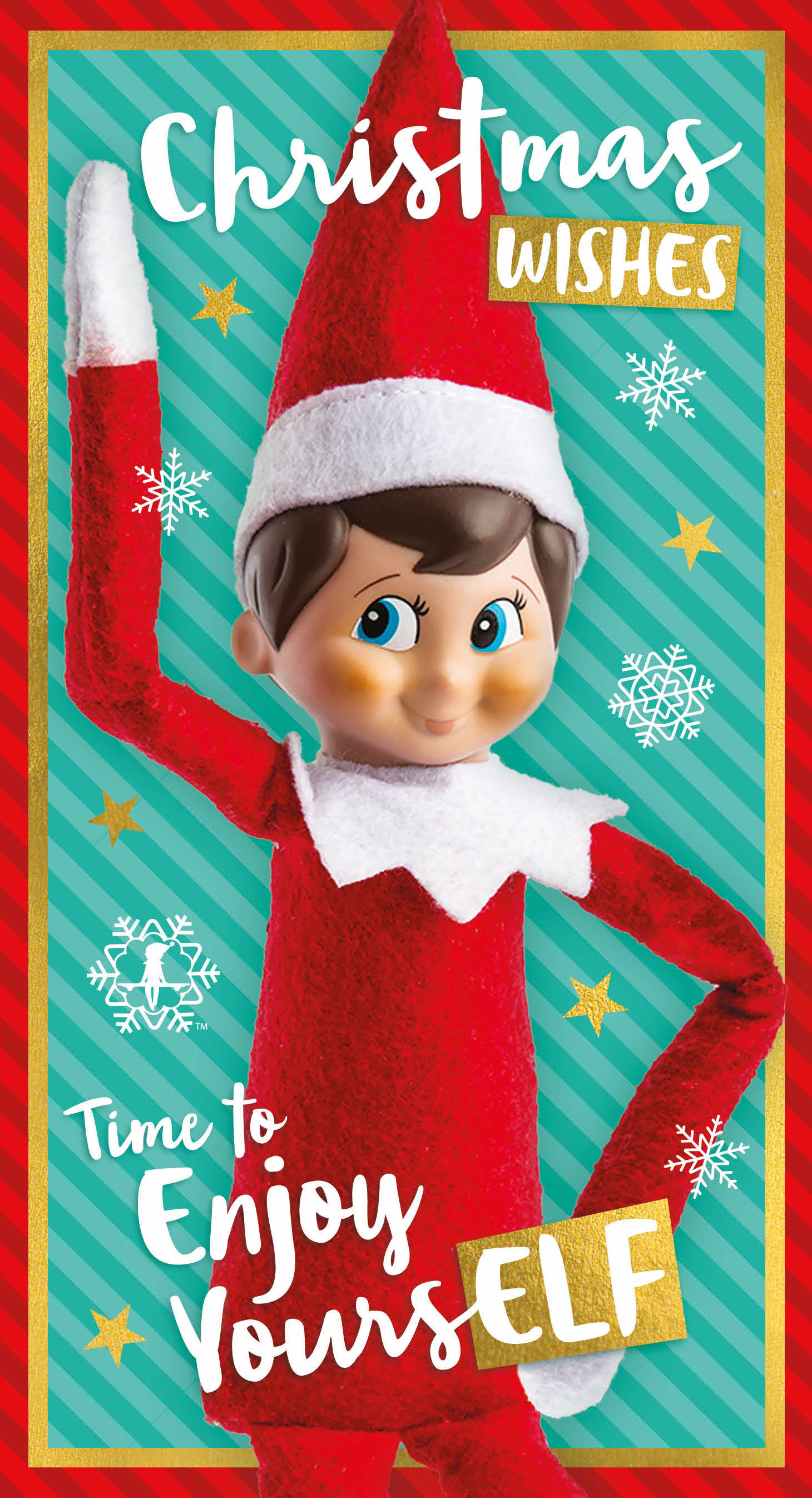 Time To Enjoy Yours-elf' Christmas Card Official Product