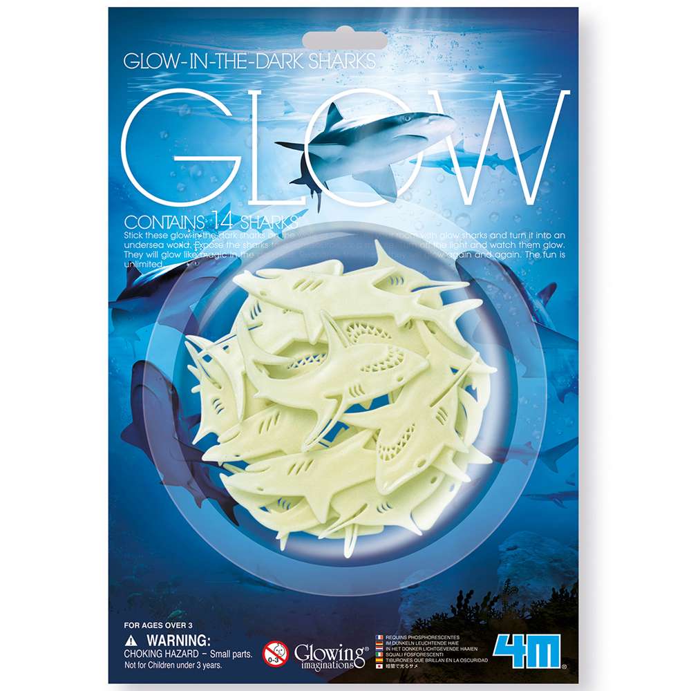 Glow-in-the-dark Sharks