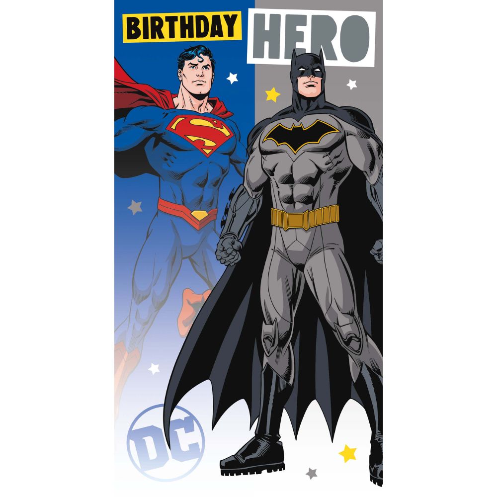 Justice League Fold Out Birthday Card Official Product