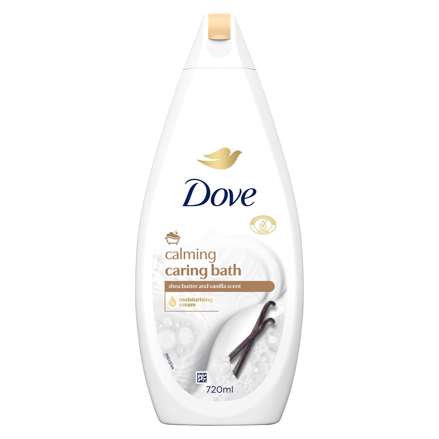 Caring Bath Body Wash Moisturising Cream Shea Butter With Warm Vanilla, 720ml
