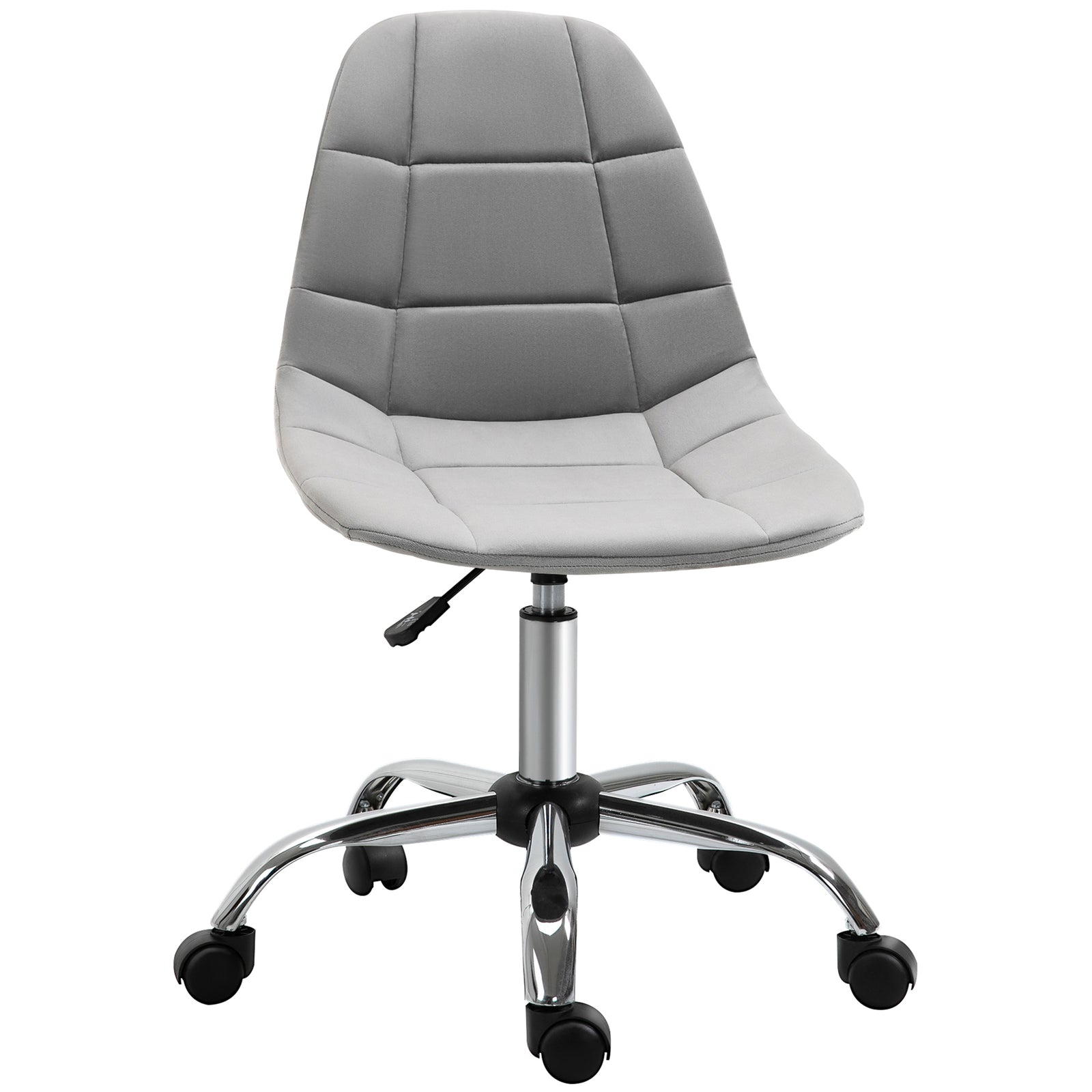 Velvet Ergonomic Office Chair Grey