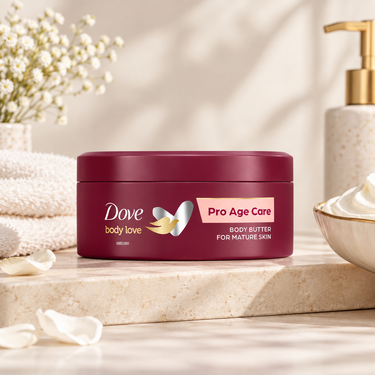 Pro Age Body Butter Cream With Olive Oil Body Care+moisture, 250ml | Set of 1