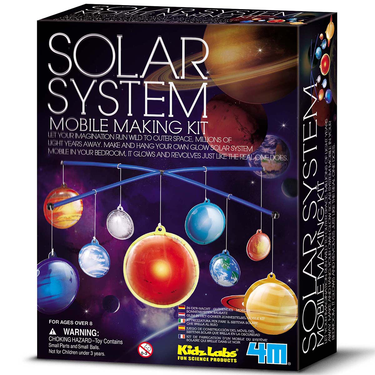 4M Kidzlabs - Solar System Mobile Making Kit