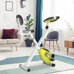 Magnetic Resistance Exercise Bike Foldable | Yellow