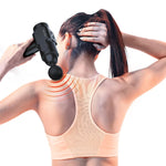 Massage Gun W/ 2500mah Battery, 20 Speed Modes & Lcd Touch Screen, Grey