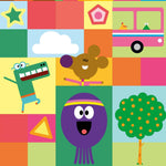 Hey Duggee Hey Duggee Gift Wrap, 4 Sheet 4 Tag, Bundle Official Product