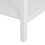 Wooden Bedside Table Cabinet With Drawer, Shelf