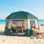 Camping Tent 3000mm Waterproof 4-6  Person | Green