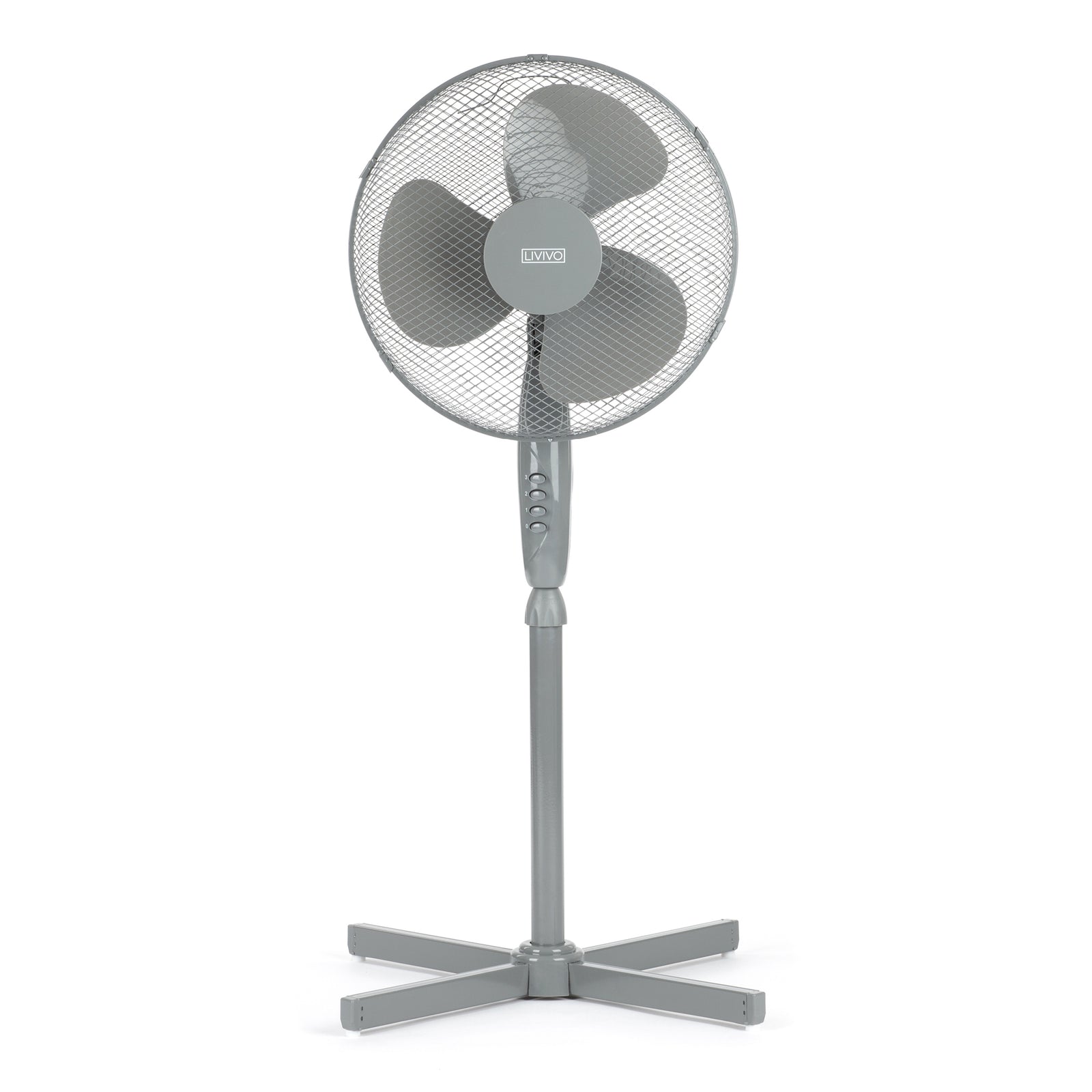 16" Pedestal Fan - Grey