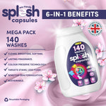 Cleaning Bundle Of 3-in-1 Dishwasher 150 Capsules & Laundry 140 Capsules