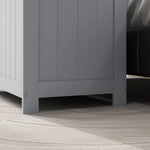 Storage Chest With 2 Safety Hinges, Storage Bench | One Size | Gray