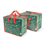 Festive Decoration Storage Bags With Zip Closure
