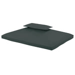 3x4m Gazebo Replacement Roof Canopy 2 Tier Top Uv Cover | Charcoal Gray