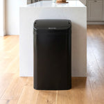 48l Sensor Bin, Stainless Steel Kitchen Bin With Automatic Close | Black