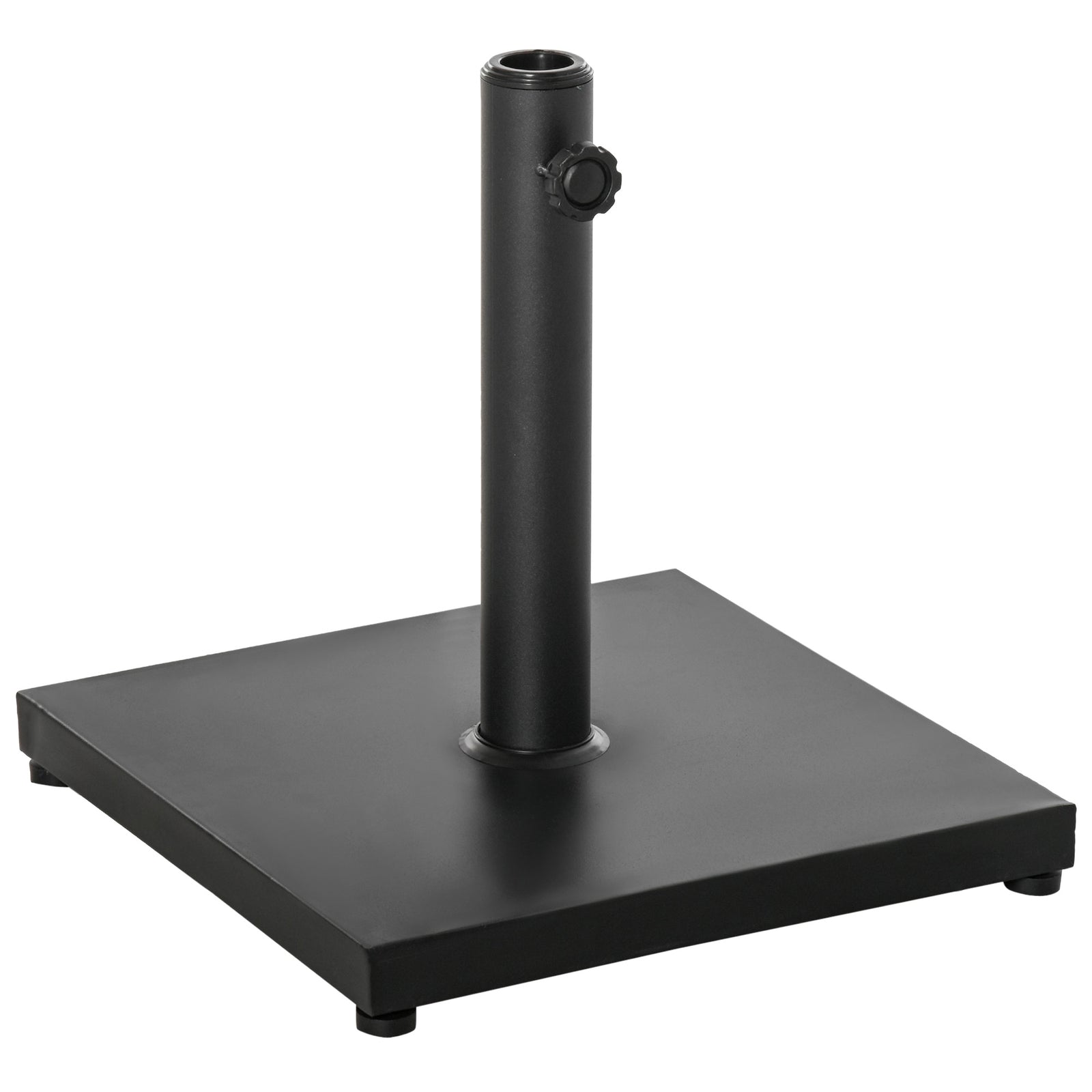 11kg Square Parasol Base, Black