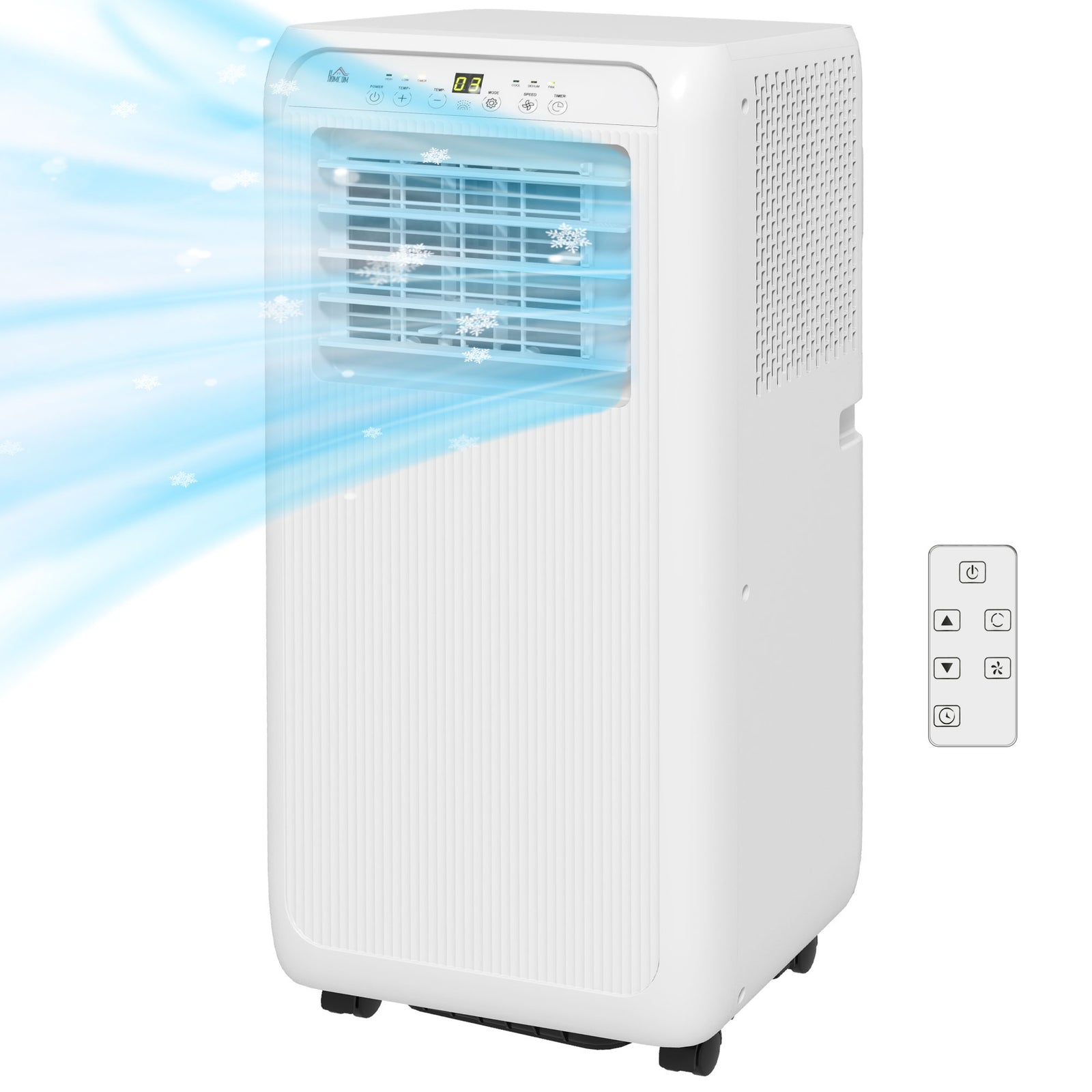 9,000 Btu Portable Air Conditioner With 20m², Dehumidifier