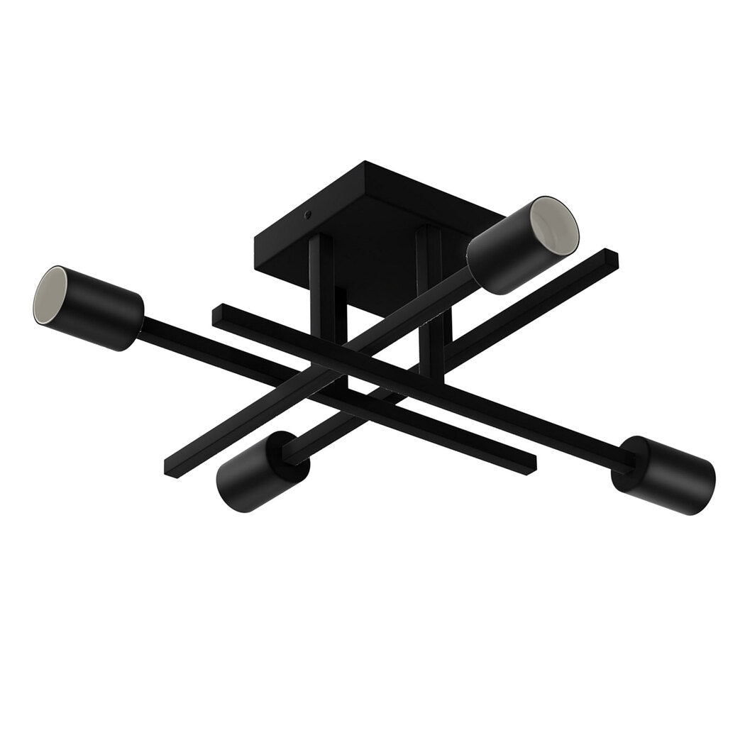 Emitto Semi Flush Mount Ceiling Light Fixture 4 Light E27 Socket