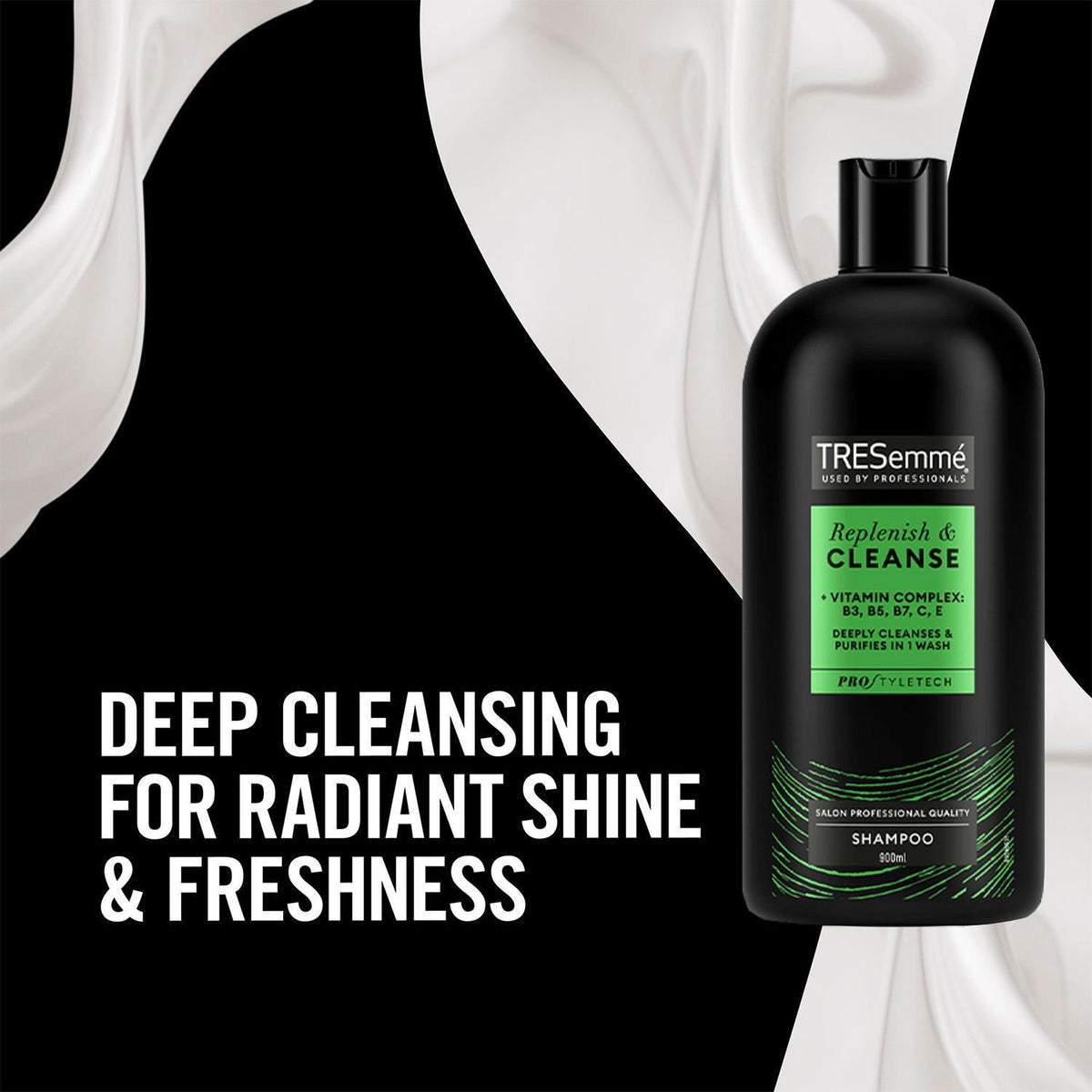 Cleanse & Replenish Remoisturising Shampoo, 900ml | Set of 6