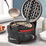 Rotary Waffle Maker | Red