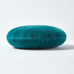 Luxury Velvet Round Cushion | 40cm x 40cm | Emerald Green
