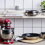 KitchenAid Cookware Classic Stainless Steel Frying Pan, Pfas-free Non-stick