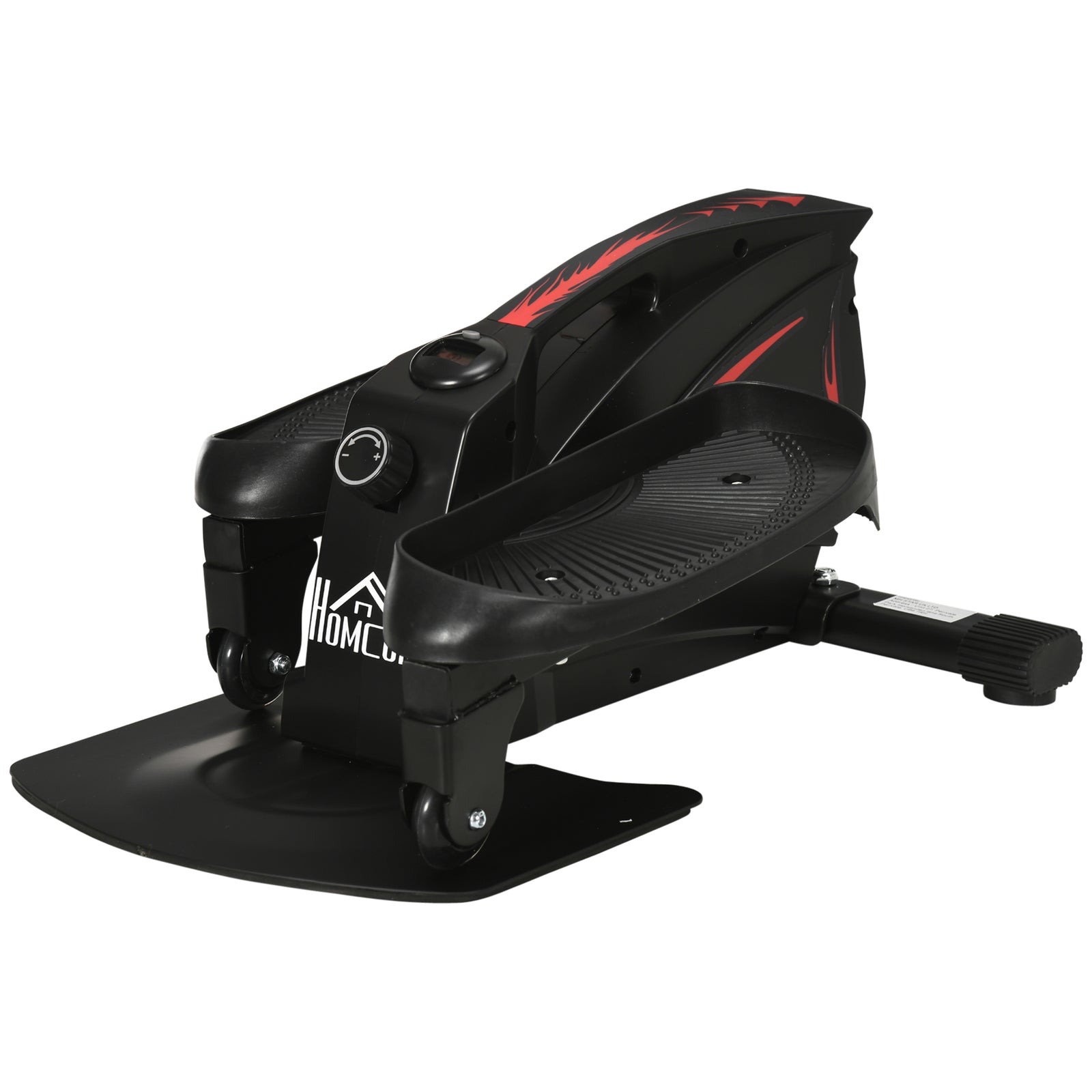 Mini Manual Elliptical Bike Compact Exercise Trainer | Black