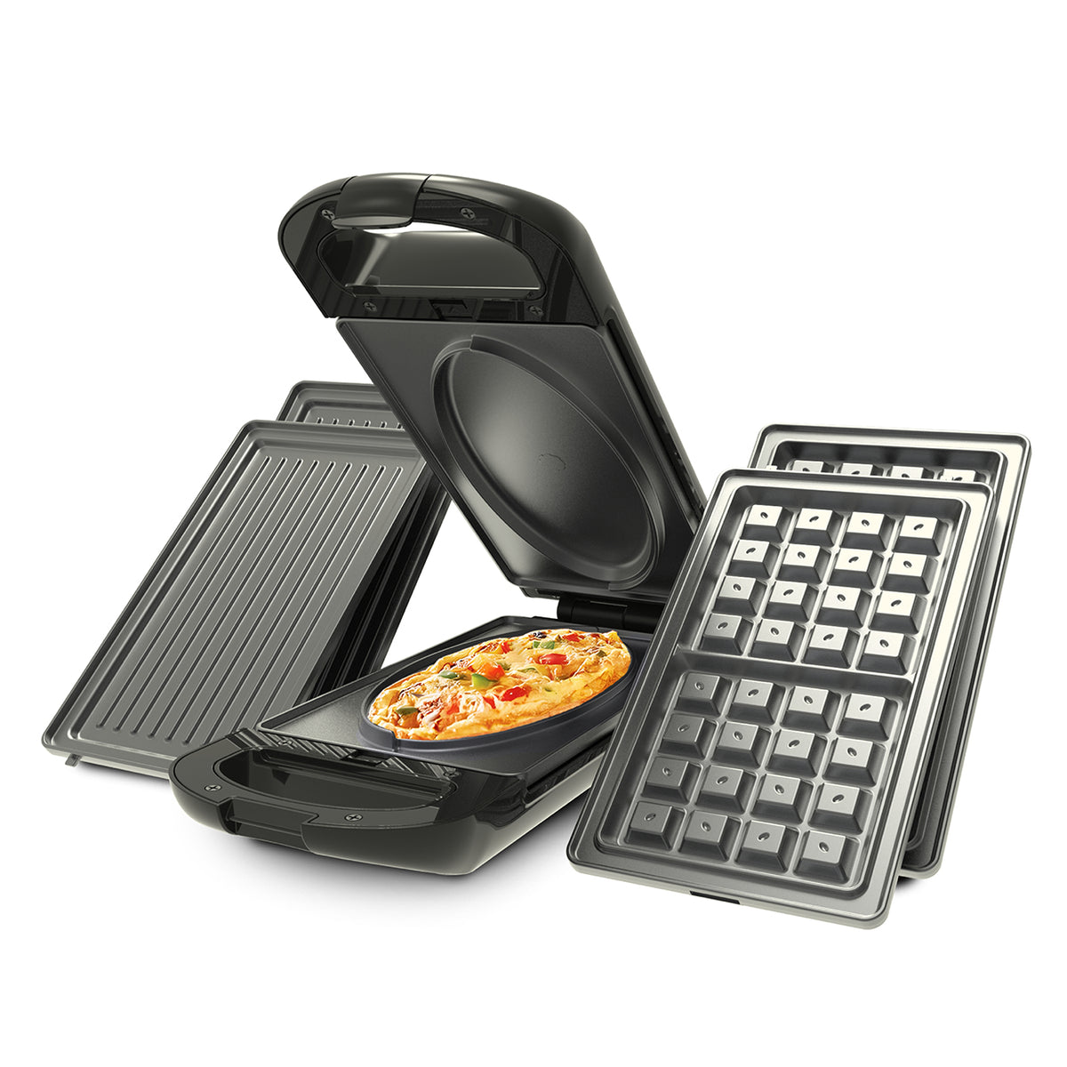 Drew&Cole 3-in-1 5 Minute CleverChef Deluxe | Black